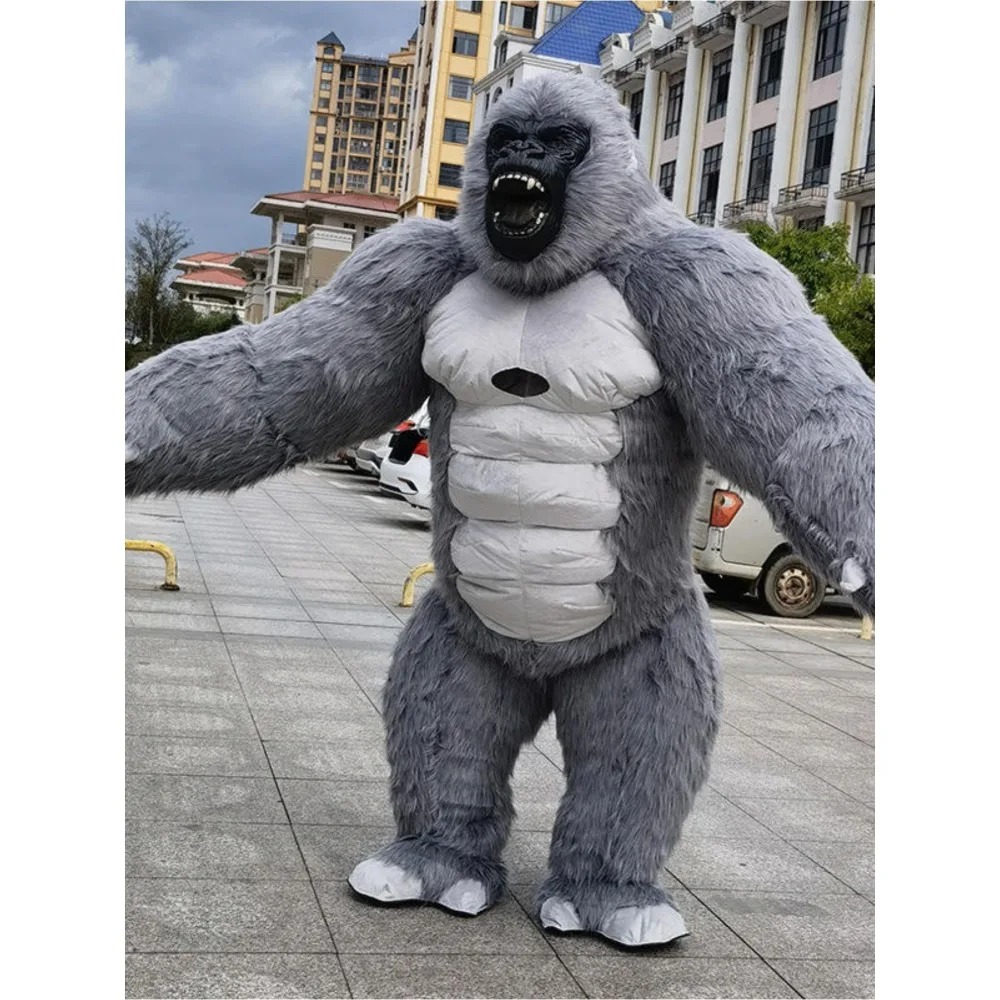 Inflatable Dinosaur Costume Adult - Inflatable Colorful Gorilla Mascot Costume Cartoon