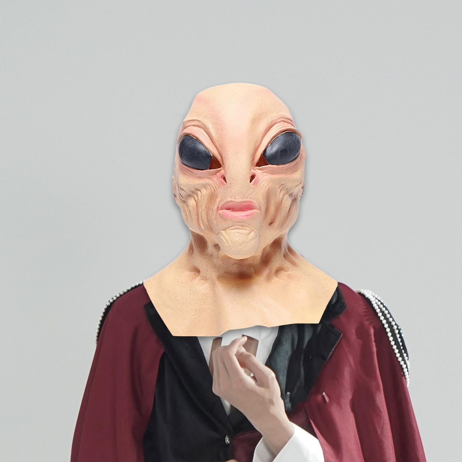 Latex Alien Mask Realistic - Latex Alien Mask Full Head Cover
