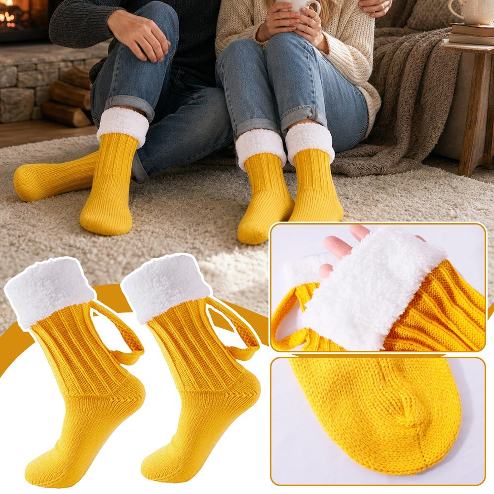 3D Beer Mug Pattern Knitted So - đánh giá và giá Novelty Gifts