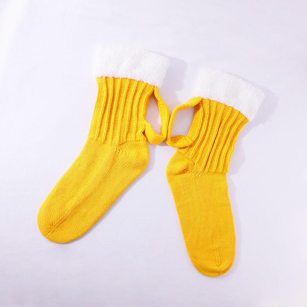 3D Beer Mug Pattern Knitted So - đánh giá và giá Novelty Gifts