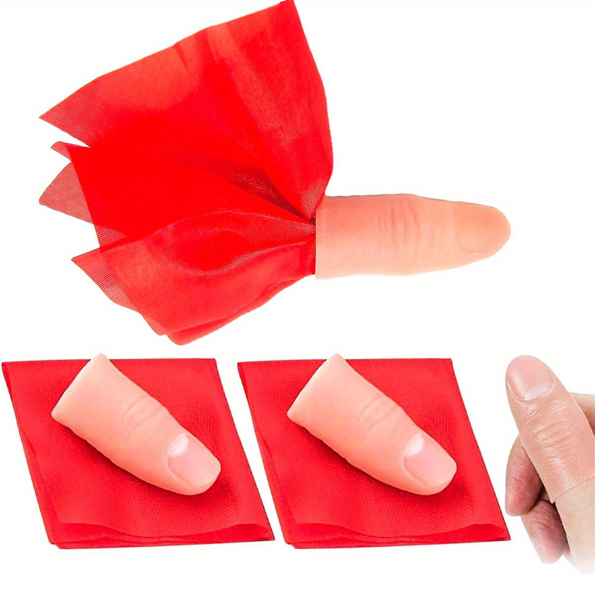 2 Sets Magic Thumb Tip Finger  - đánh giá và giá Thumb Tip Magic Trick Set