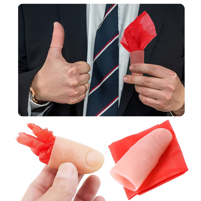 5/15PCS Magic Trick Set Fake F - đánh giá và giá Thumb Tip Magic Trick Set