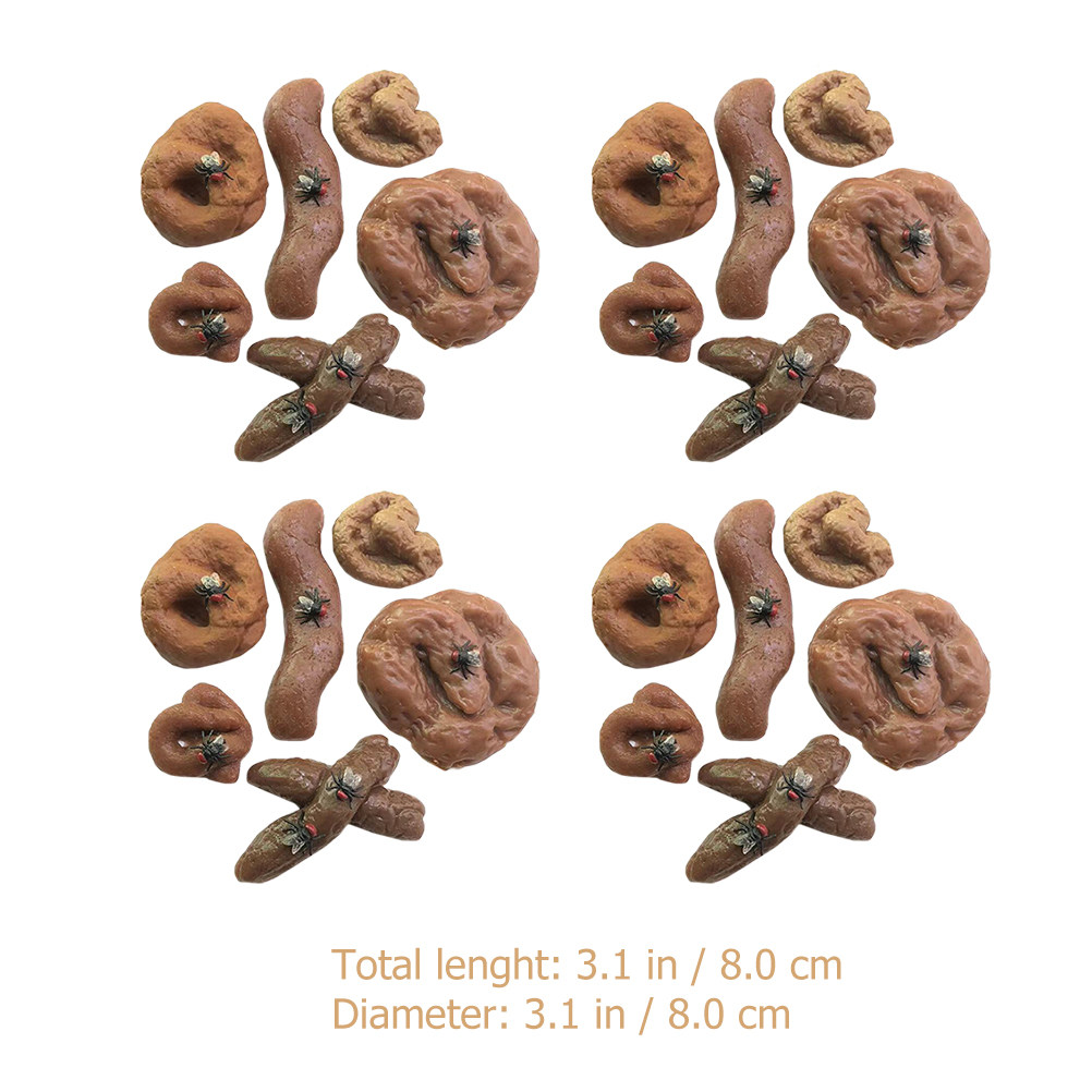 24 pcs Realistic Fake Poop Pra - đánh giá và giá Fake Poop Gag Gift