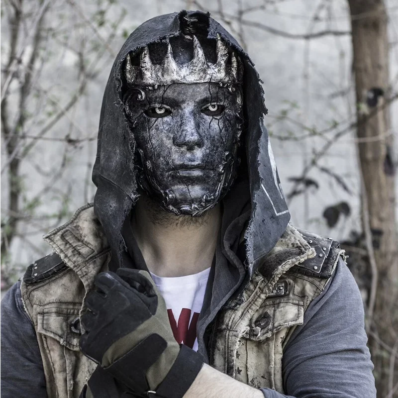 Halloween Abyss King Mask Walk - đánh giá và giá Led Purge Mask Halloween