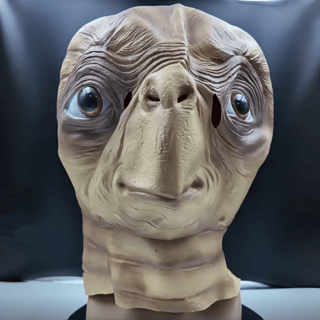 Realistic ET Alien Latex Mask  - đánh giá và giá Latex Alien Mask Realistic
