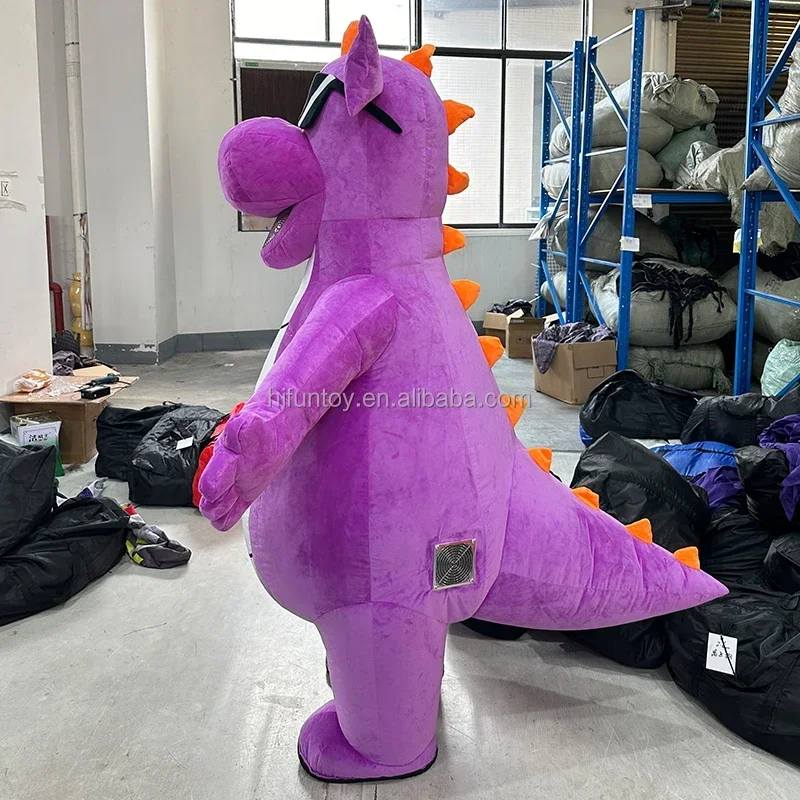 Adult Inflatable Purple Dinosa - đánh giá và giá Inflatable Dinosaur Costume Adult