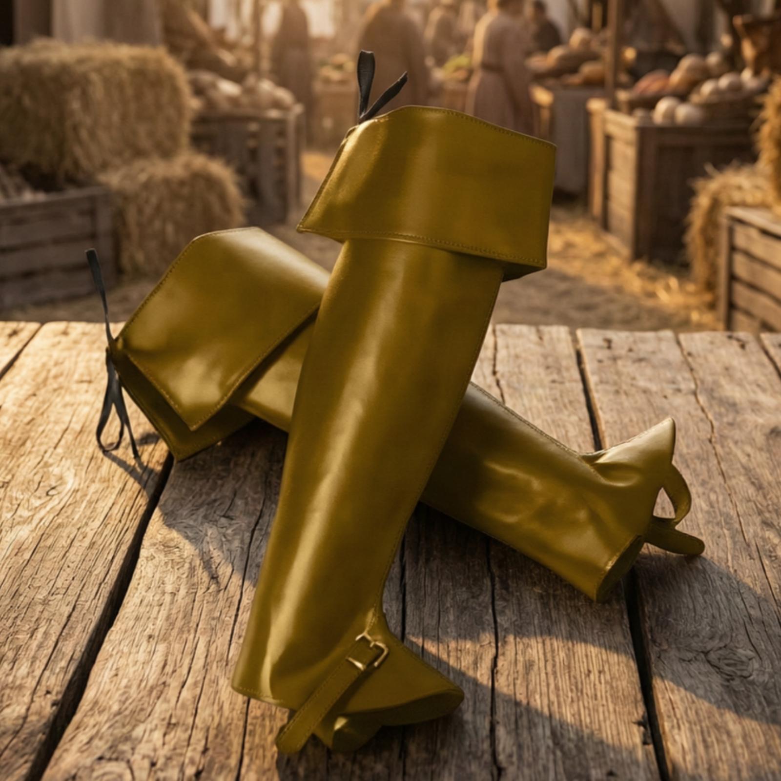 Adjustable Medieval Shin Guard - đánh giá và giá Costumes
