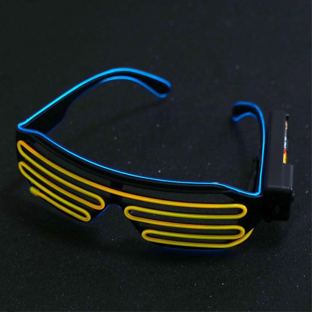 Fashion Wireless LED Glowing G - đánh giá và giá Glow In The Dark Party Glasses