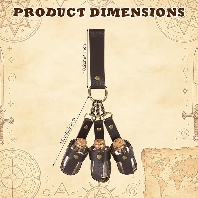 Cork Potion Bottle Cosplay Bel - đánh giá và giá Costumes